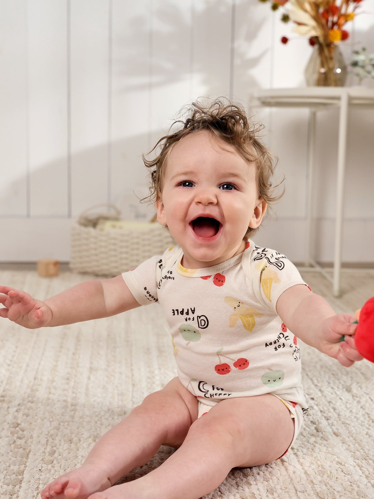 Gerber Gender Neutral Short Sleeve Onesies, 6-Pack, Sizes Newborn - 18 Months