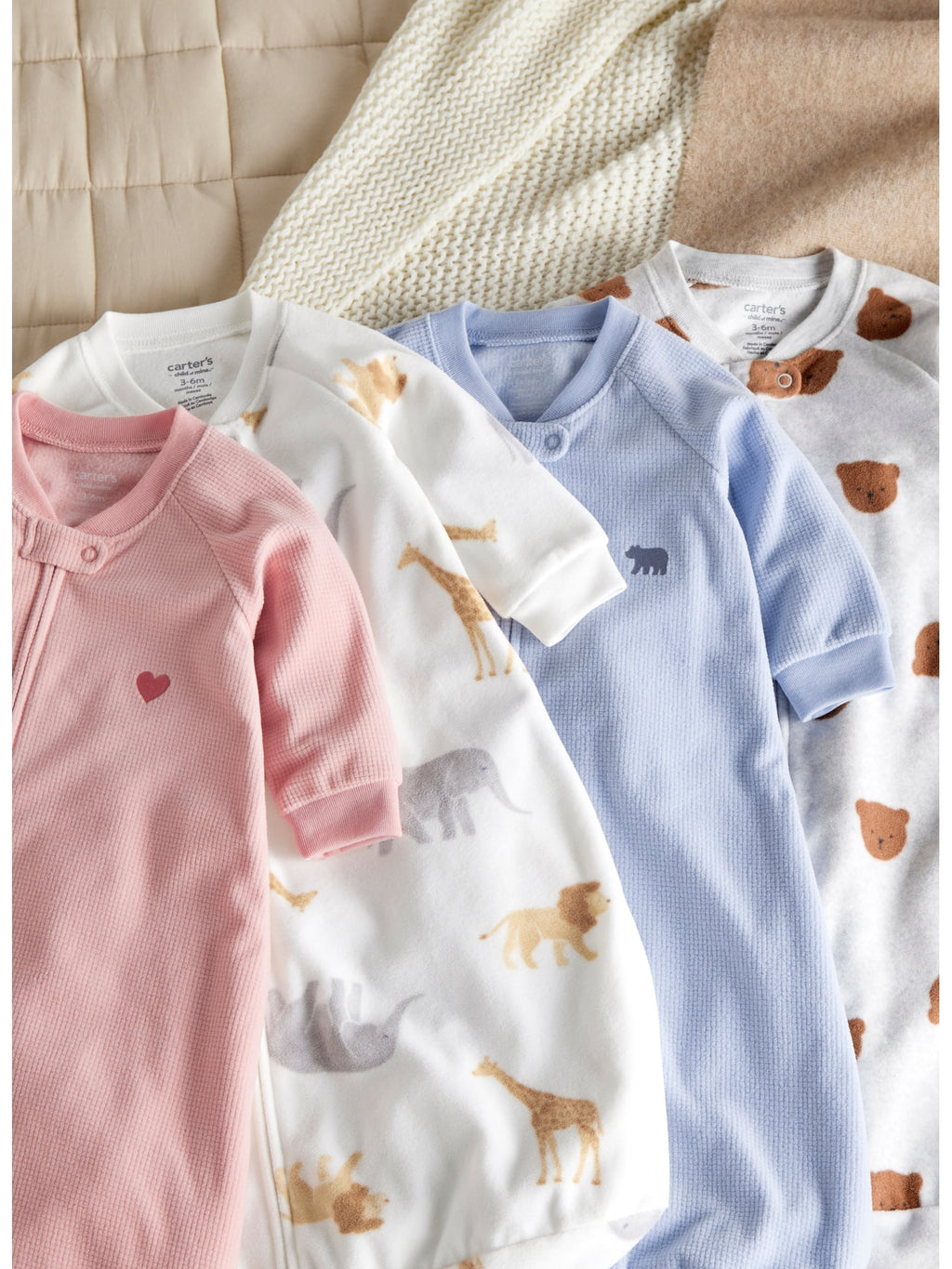 Carter's Child of Mine Baby Sleepsack, Sizes 3/6-6/9 Months