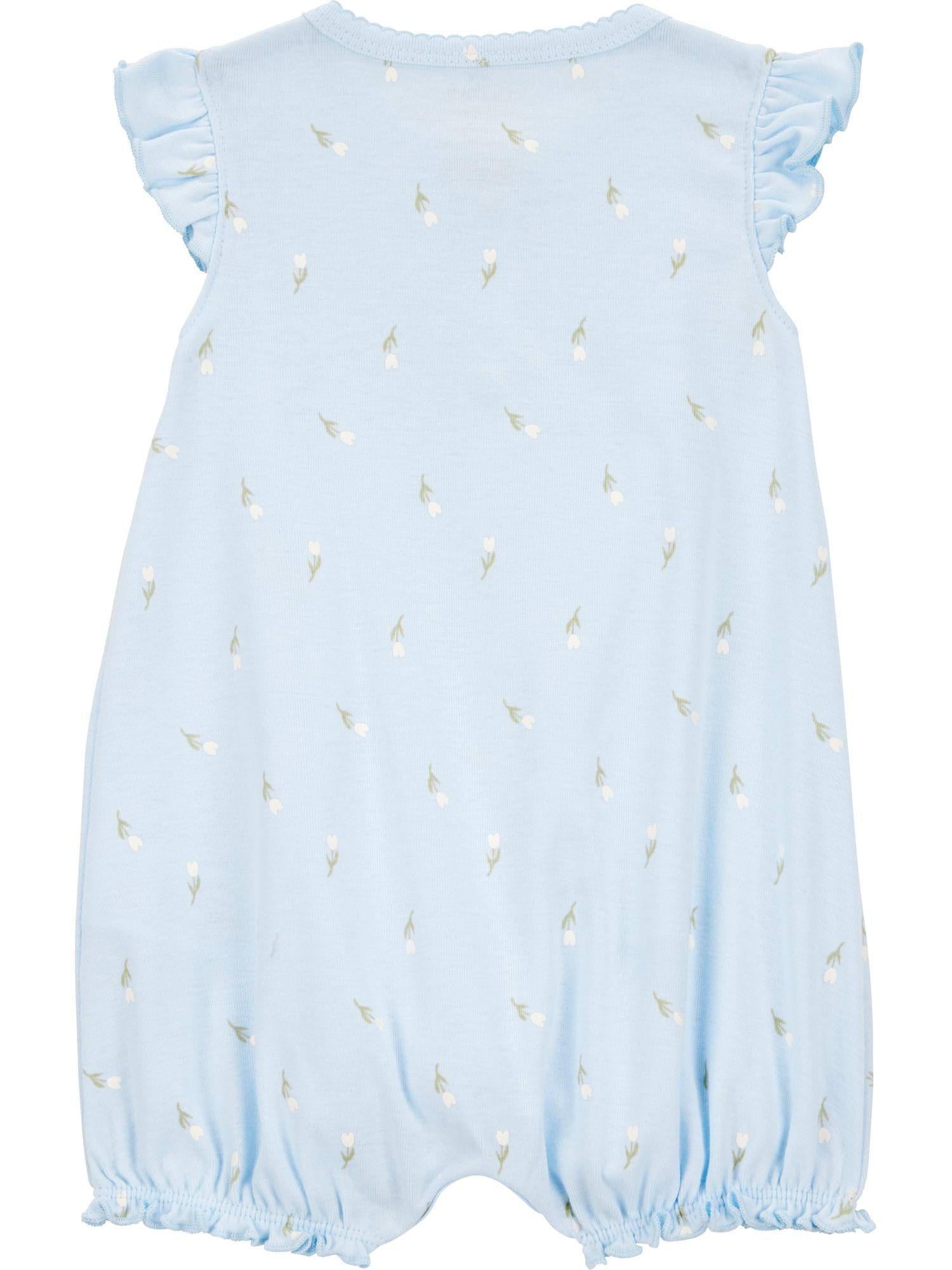 Carter's Child of Mine Baby Girl Romper, One-Piece, Sizes 0-3/24 Months