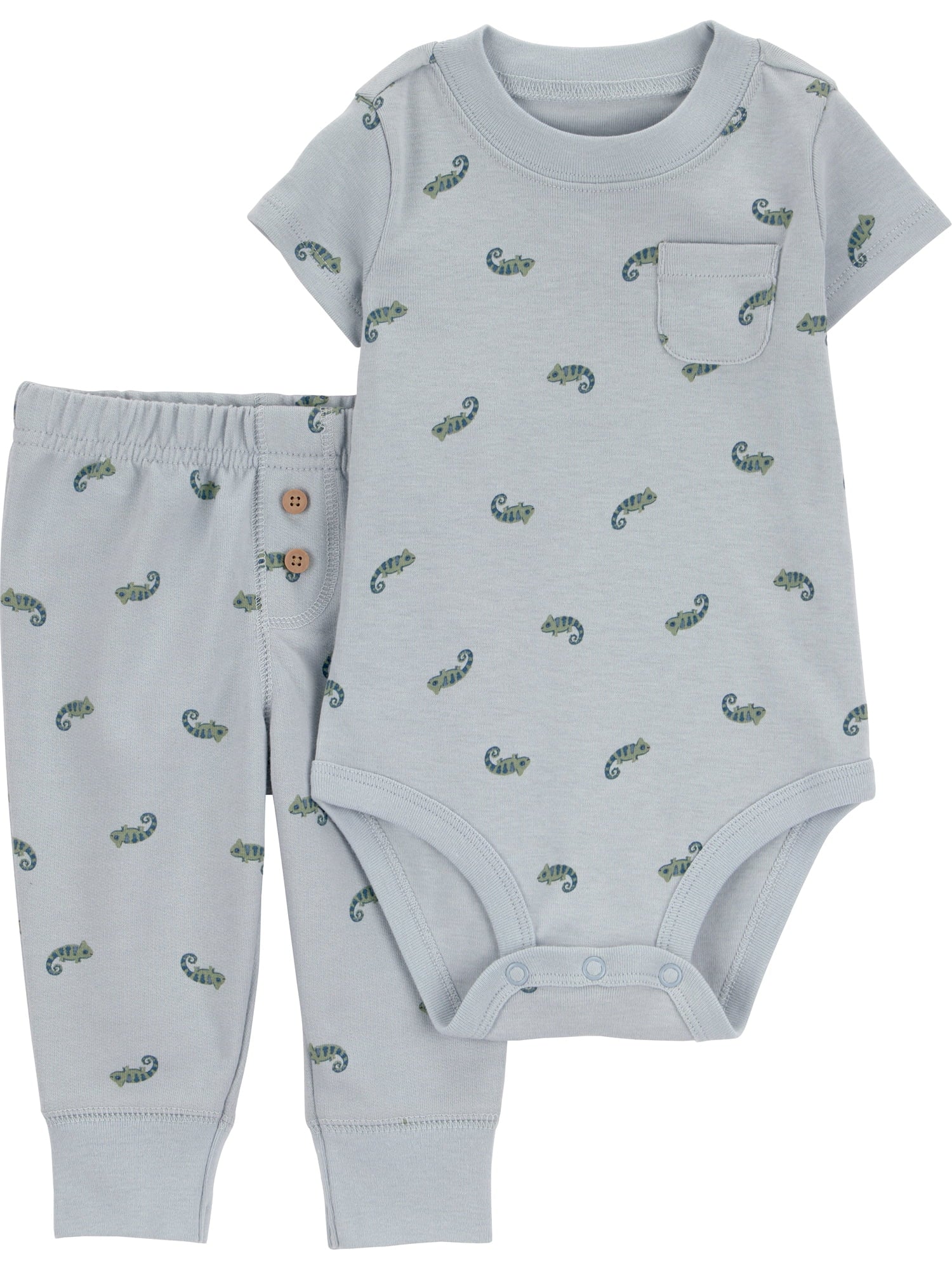Carter's Child of Mine Baby Boy Outfit Set, 2-Piece, Sizes 0/3-24 Months