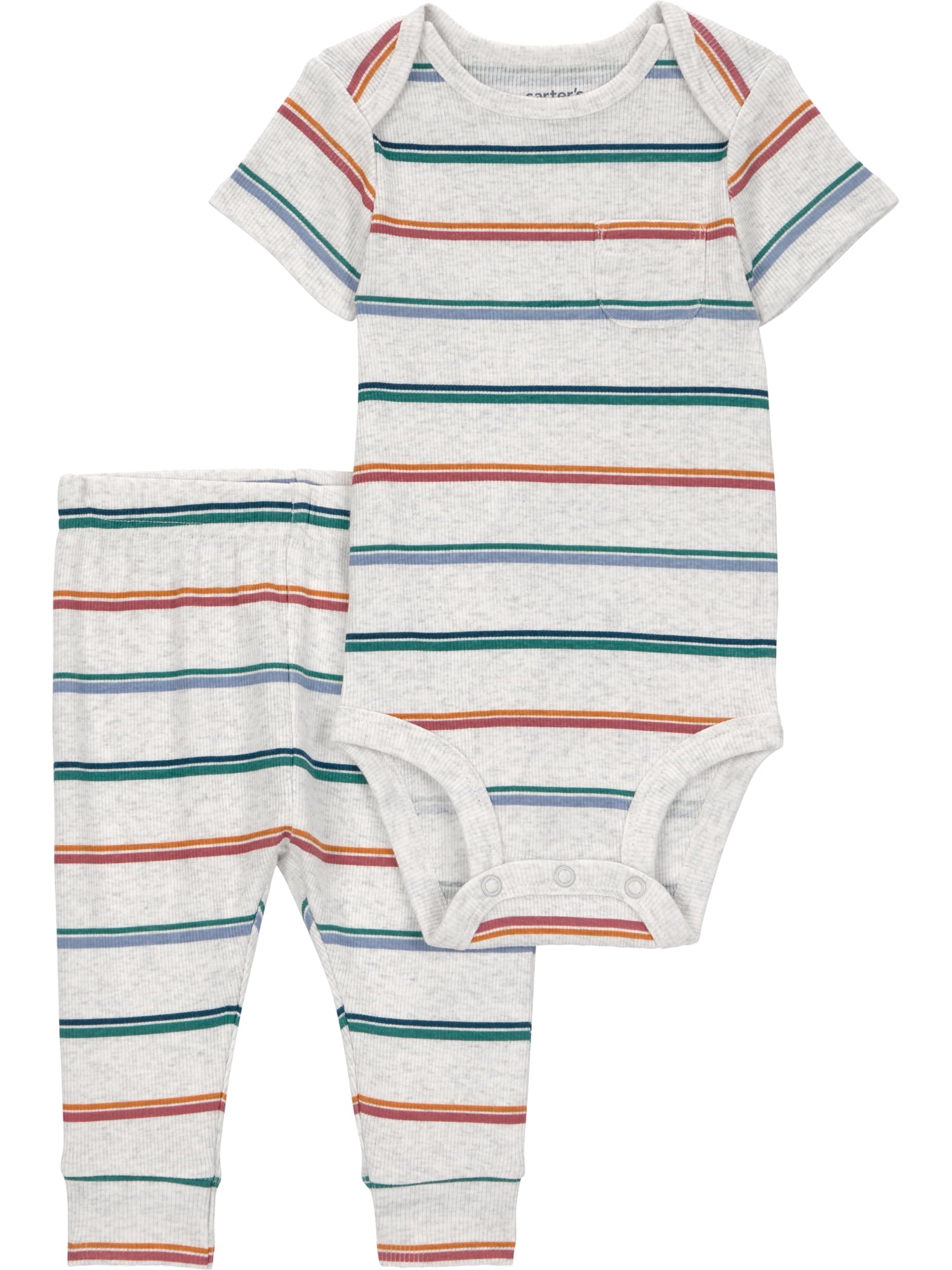 Carter's Child of Mine Baby Boy Outfit Set, 2-Piece, Sizes 0/3-24 Months
