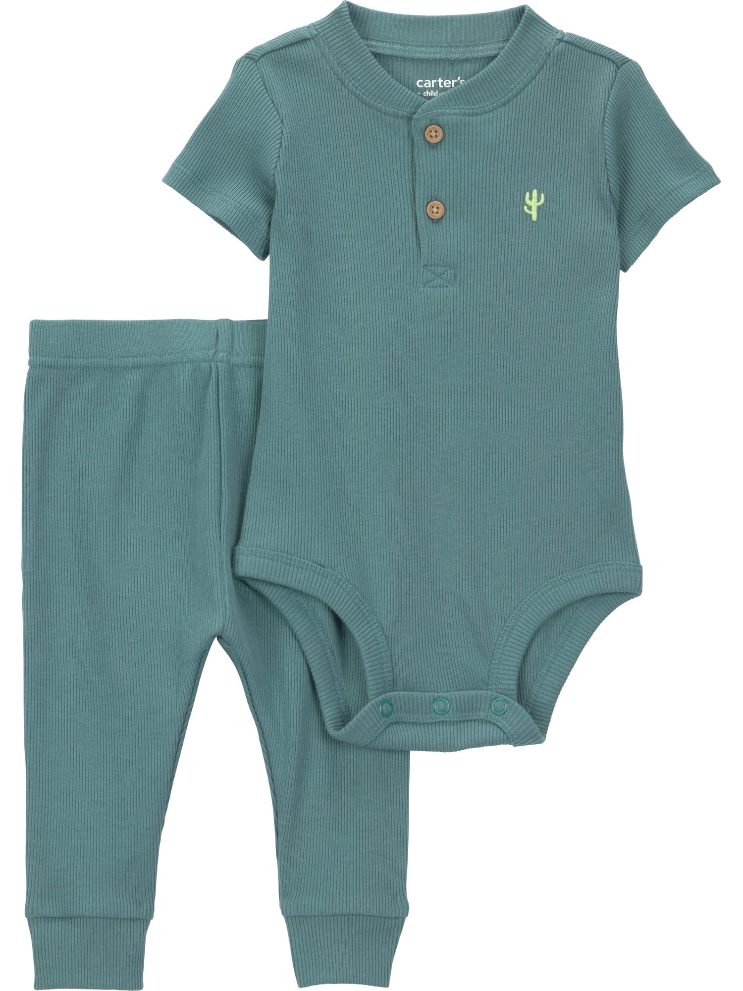 Carter's Child of Mine Baby Boy Outfit Set, 2-Piece, Sizes 0/3-24 Months