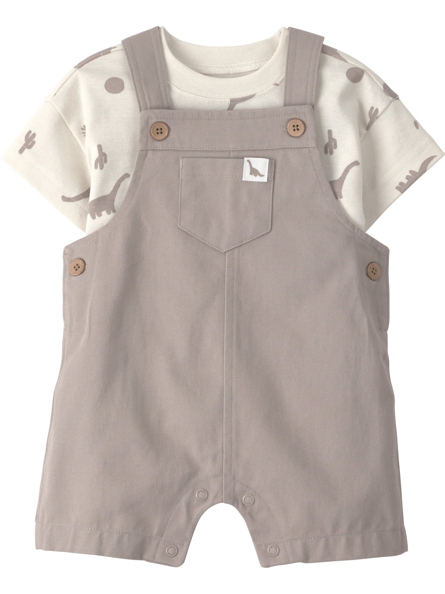Carter's Child of Mine Baby Boy Overalls Set, 2-Piece, Sizes 0/3-24 Months