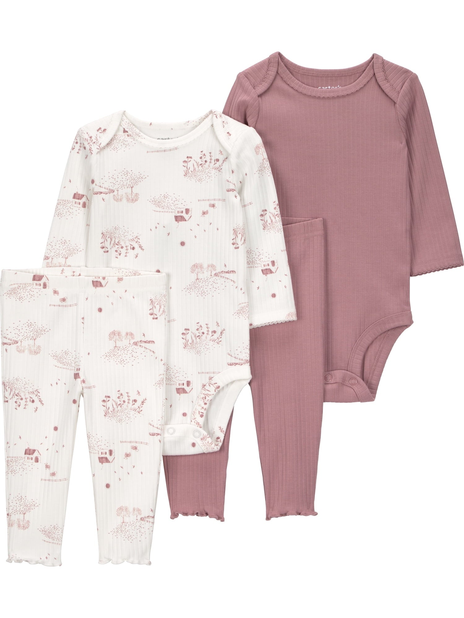 Carter's Child of Mine Baby Girl Outfit Set, 2-Pack, Sizes Preemie-18 Months
