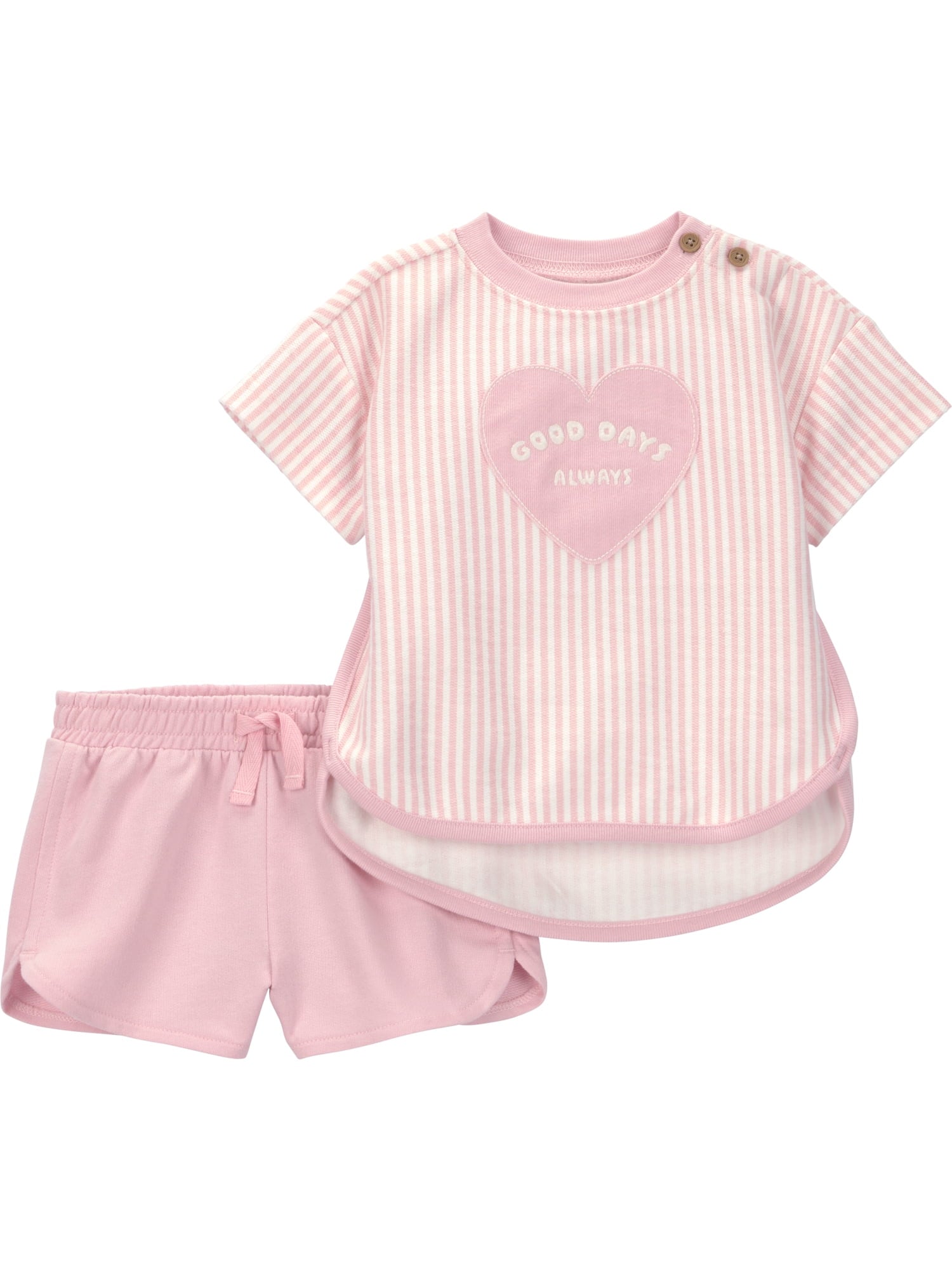 Carter's Child of Mine Baby Girl Outfit Set, 2-Piece, Sizes 0/3-12 Months