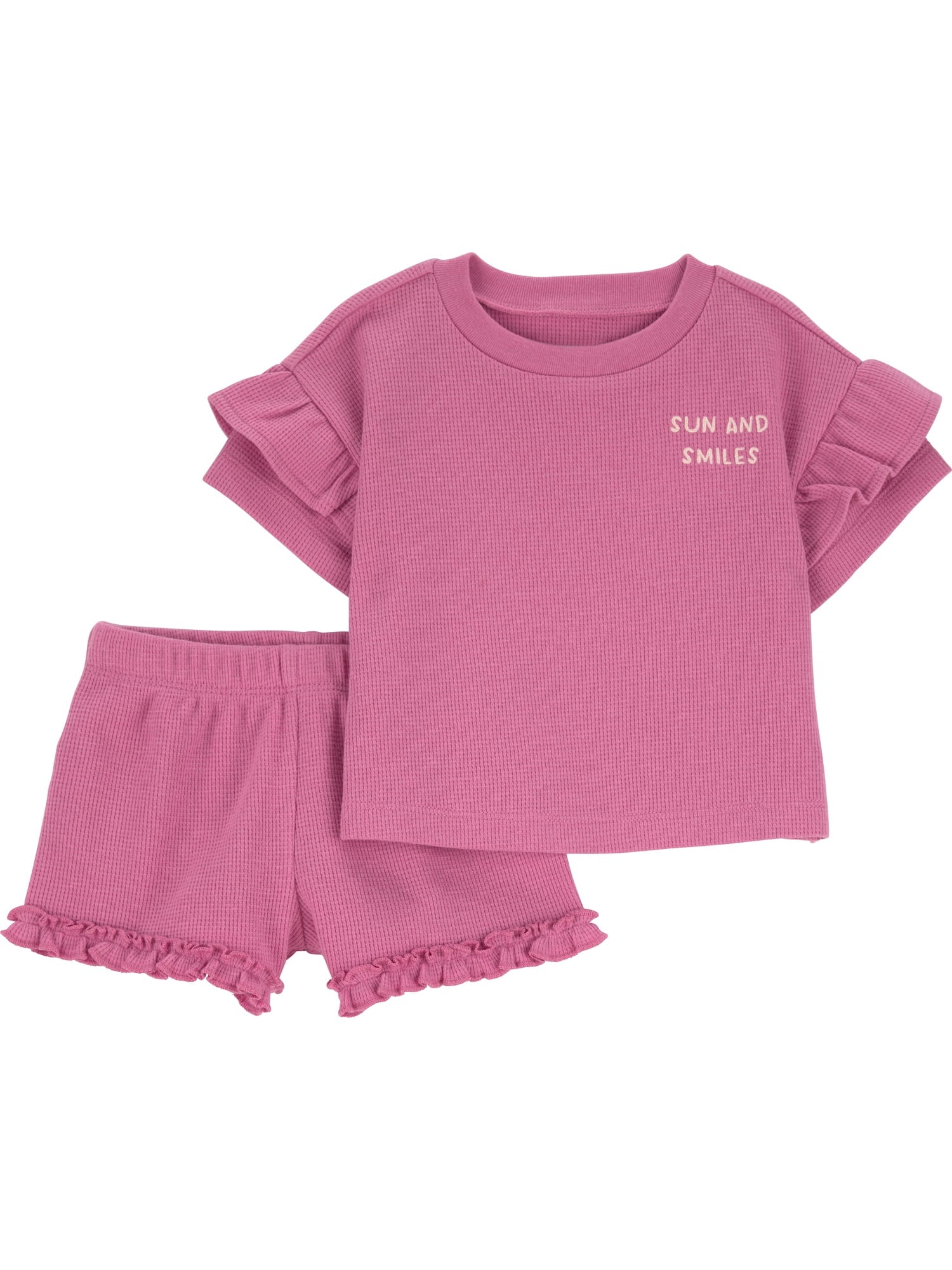 Carter's Child of Mine Baby Girl Outfit Set, 2-Piece, Sizes 0/3-12 Months