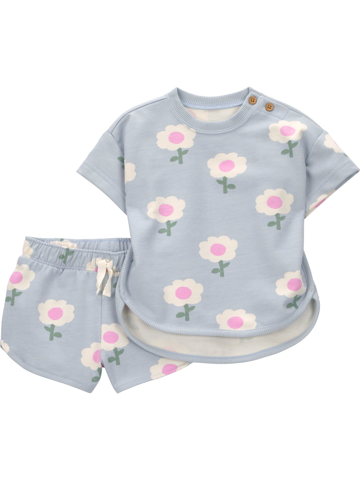 Carter's Child of Mine Baby Girl Outfit Set, 2-Piece, Sizes 0/3-12 Months