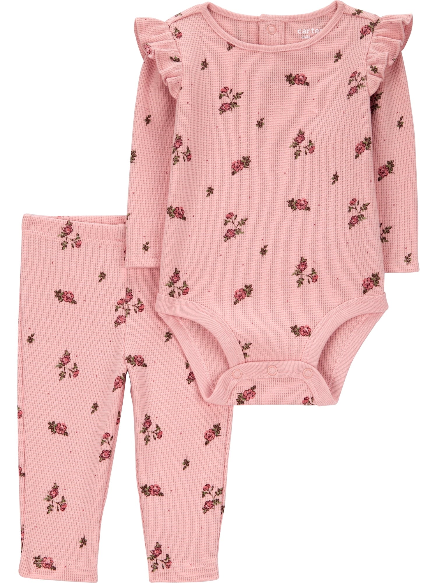 Carter's Child of Mine Baby Girl Outfit Set, 2-Piece, Sizes 0/3-24 Months