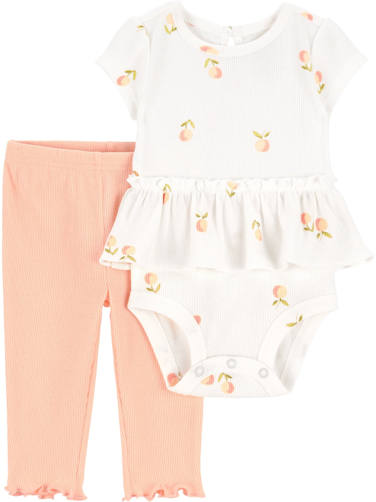 Carter's Child of Mine Baby Girl Outfit Set, 2-Piece, Sizes 0/3-24 Months
