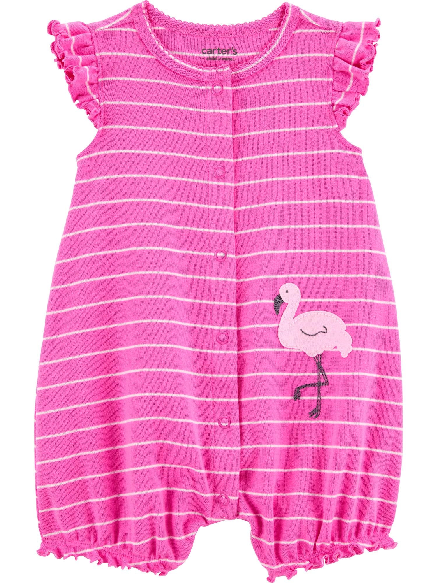 Carter's Child of Mine Baby Girl Romper, One-Piece, Sizes 0-3/24 Months