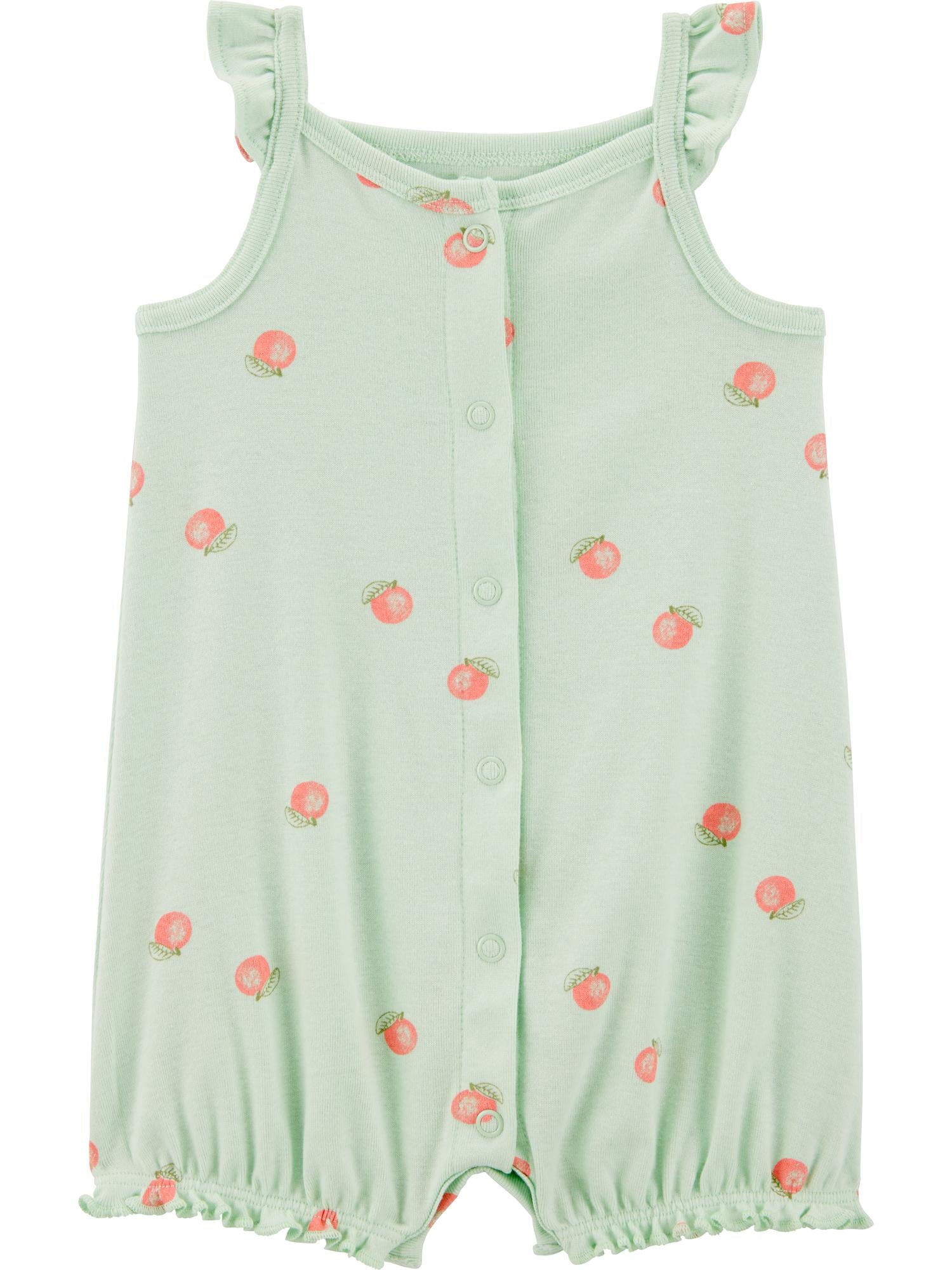 Carter's Child of Mine Baby Girl Romper, One-Piece, Sizes 0-3/24 Months