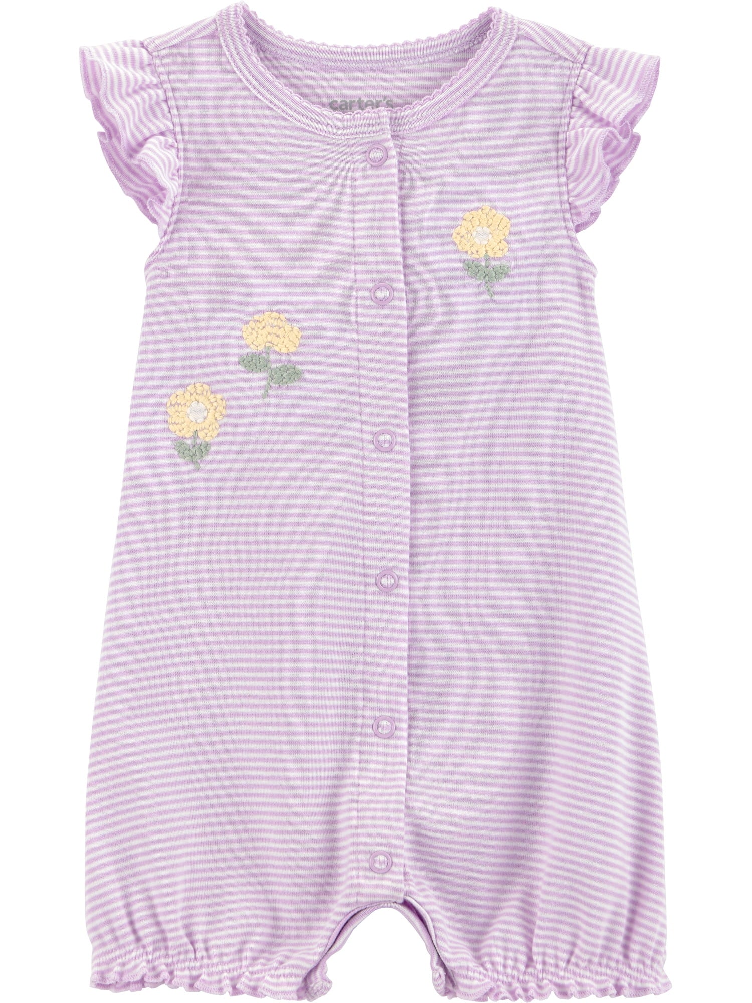 Carter's Child of Mine Baby Girl Romper, One-Piece, Sizes 0-3/24 Months
