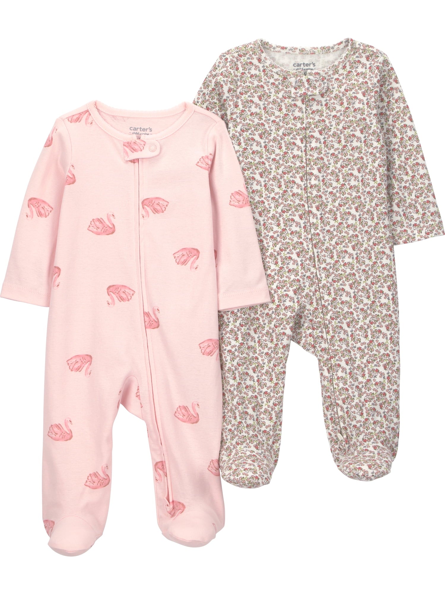 Carter's Child of Mine Baby Sleep 'N Play, 2-Pack, Sizes Preemie-6/9 Months