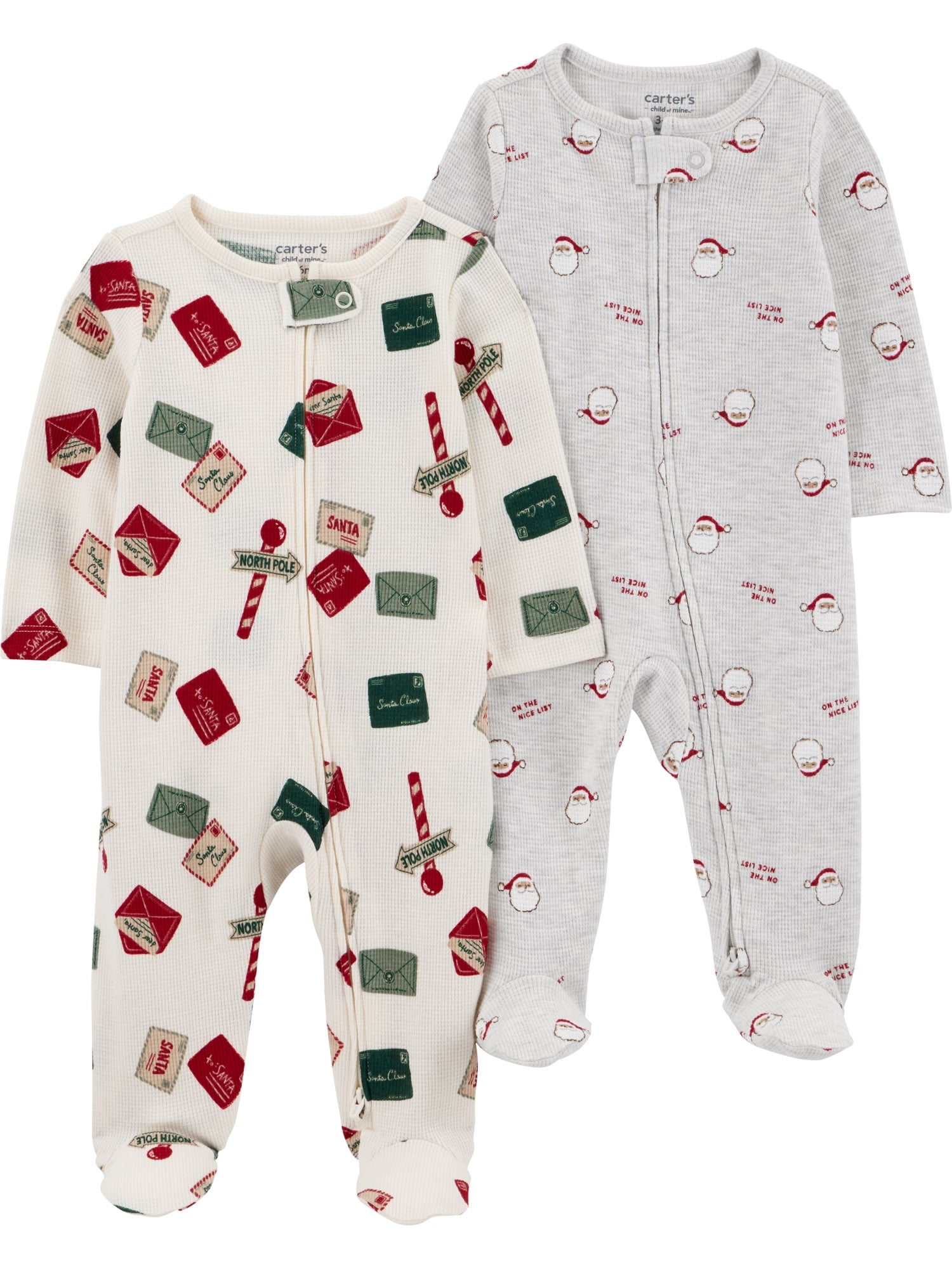 Carter's Child of Mine Baby Unisex, Sleep 'n Play, 2-Pack, Sizes Preemie-6/9 months