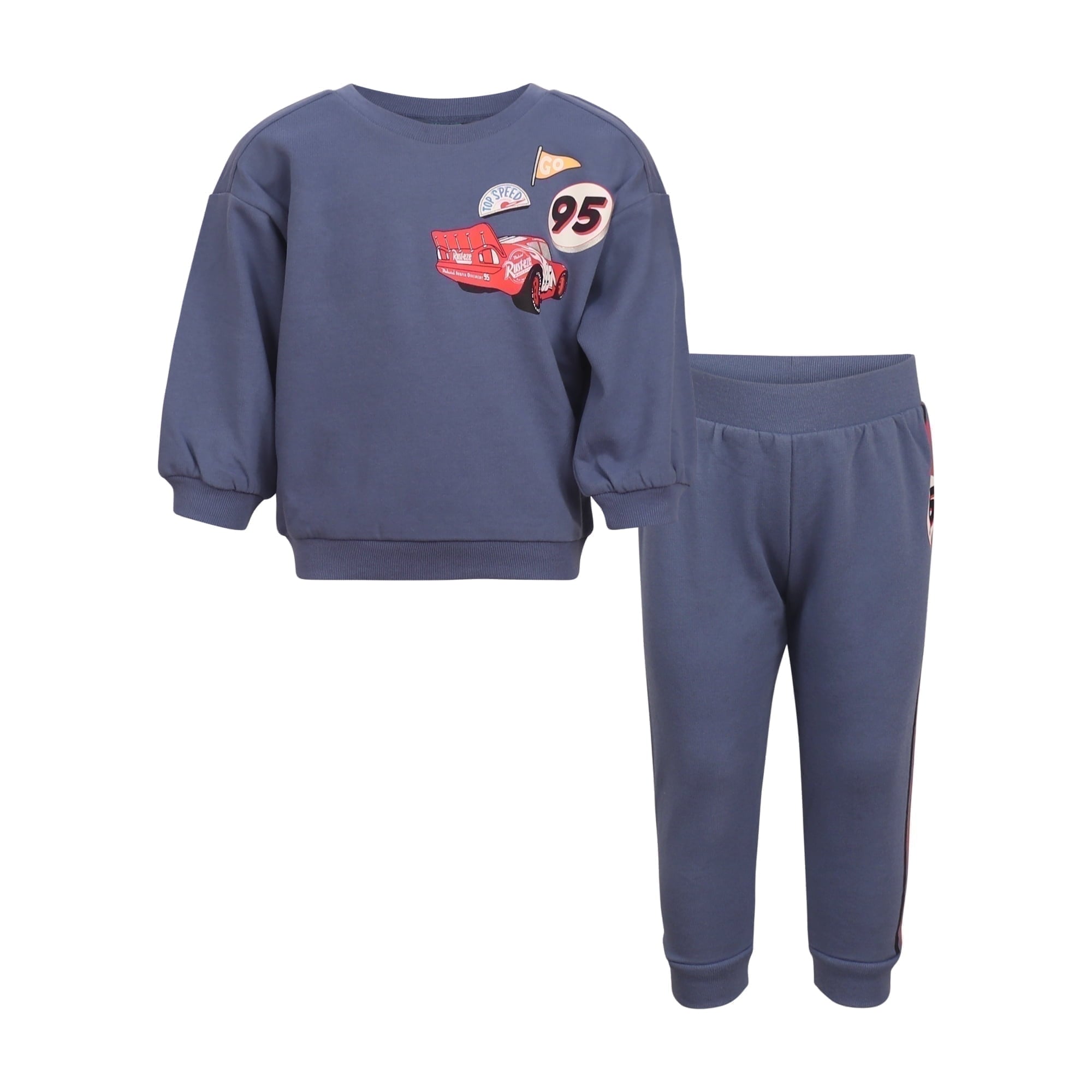 Disney Clothes Baby Boys 2-Piece Pant Set – Mickey Mouse Sweatshirt & Jogger Outfit Infant (0/3M–24M)