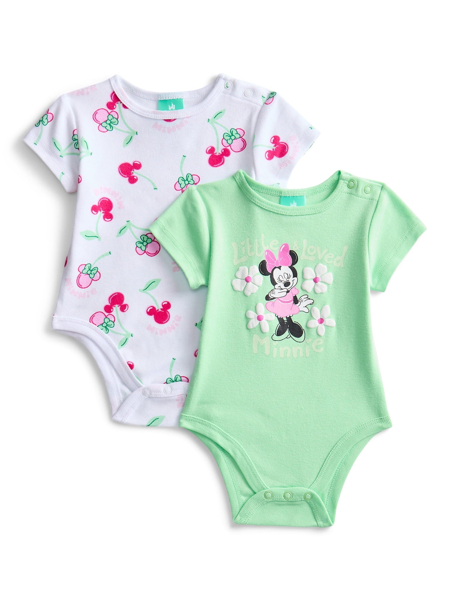 Winnie the Pooh Baby Boys or Girls Graphic One-Piece Bodysuits, 2-Pack, Sizes 0/3M-24M