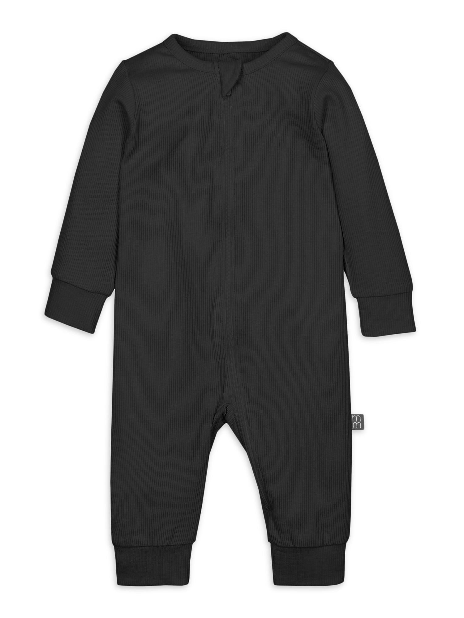 Modern Moments by Gerber Baby Neutral Super Soft Viscose Long Sleeve Coverall, Sizes Newborn - 12 Months