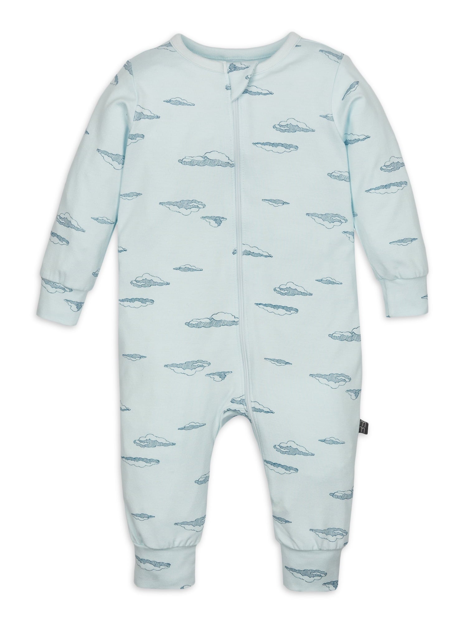 Modern Moments by Gerber Baby Neutral Super Soft Viscose Long Sleeve Coverall, Sizes Newborn - 12 Months