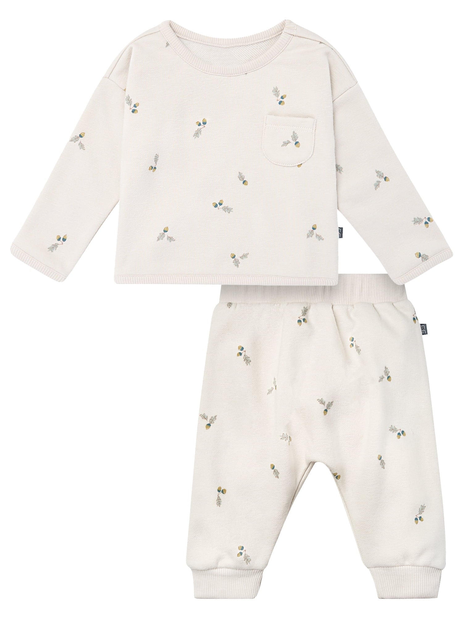 Modern Moments by Gerber Gender Neutral 2-Piece Outfit Sets, Sizes 0/3 Months - 24 Months