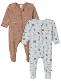 Modern Moments by Gerber Baby Neutral Super Soft Viscose 2-Pack Sleep N´Play, Sizes Newborn - 12 Months