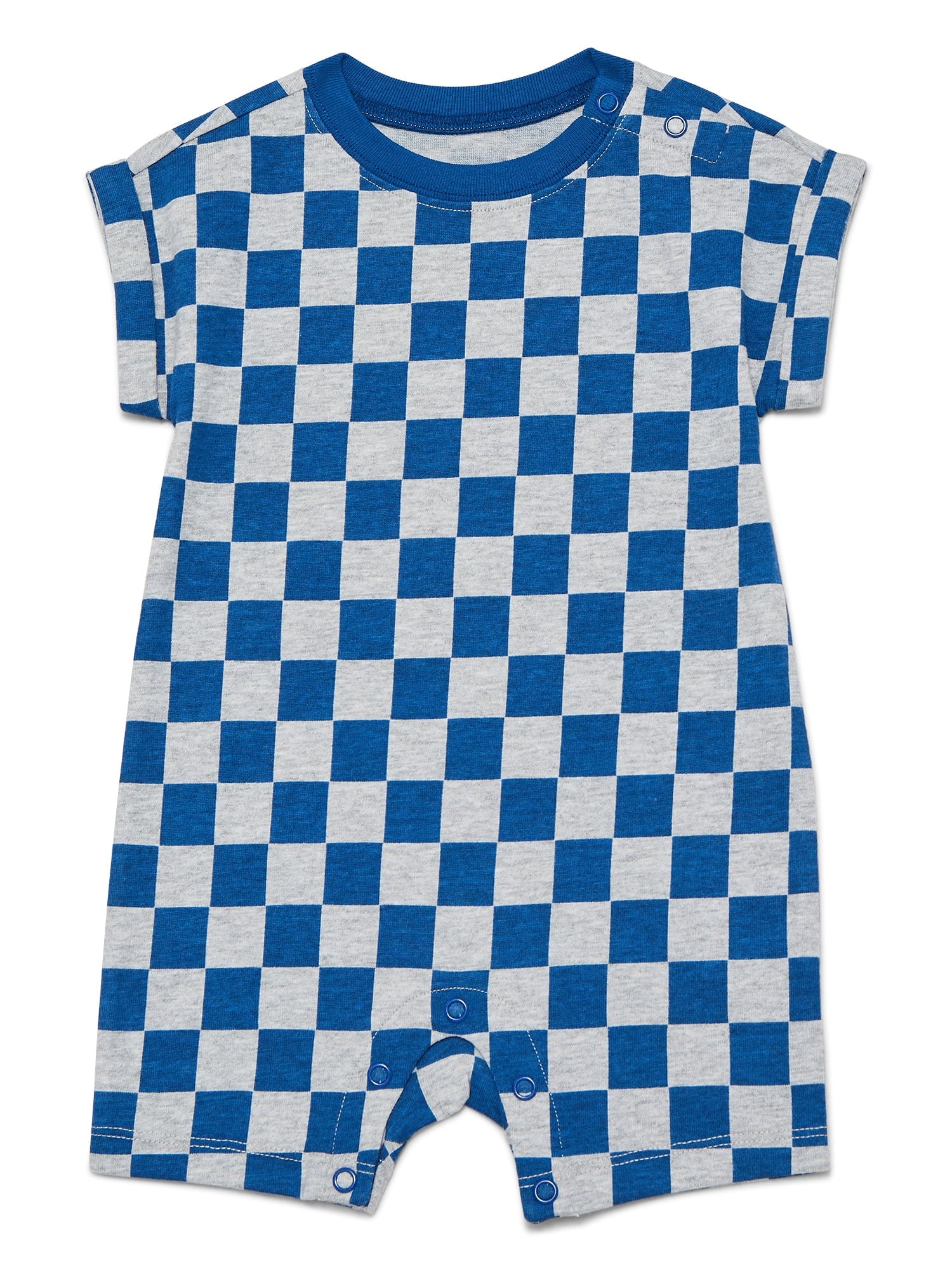 Wonder Nation Baby Boys Printed Jersey Romper, Sizes 0M-24M