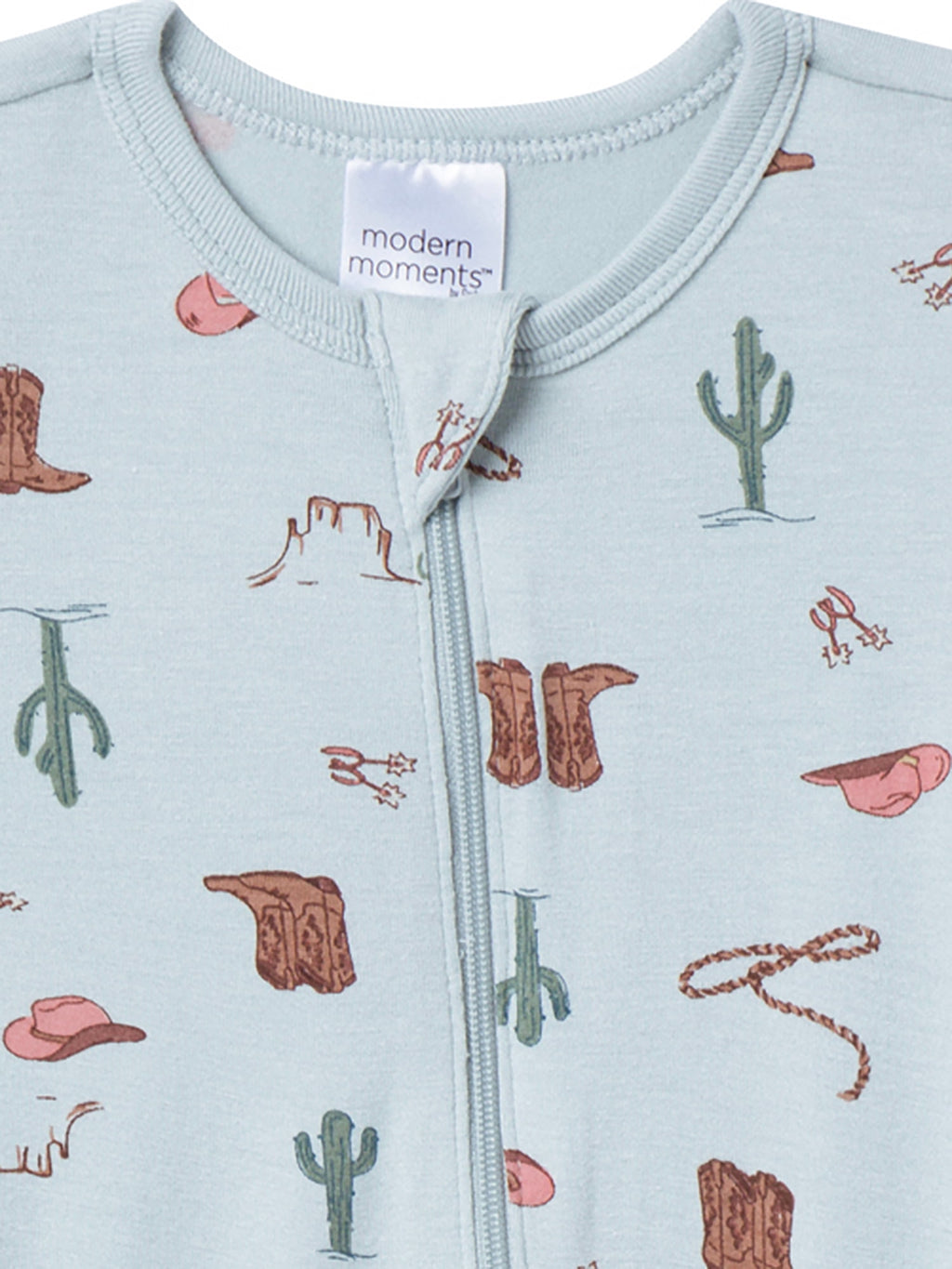 Modern Moments by Gerber Baby Neutral Super Soft Viscose 2-Pack Sleep N´Play, Sizes Newborn - 12 Months