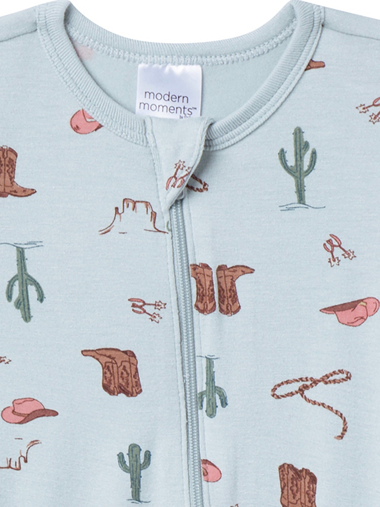 Modern Moments by Gerber Baby Neutral Super Soft Viscose 2-Pack Sleep N´Play, Sizes Newborn - 12 Months