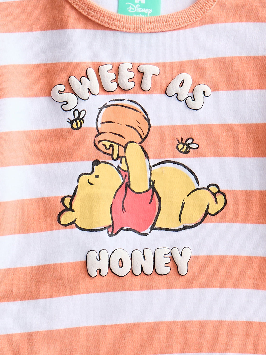 Winnie the Pooh Baby Boys or Girls Graphic One-Piece Bodysuits, 2-Pack, Sizes 0/3M-24M