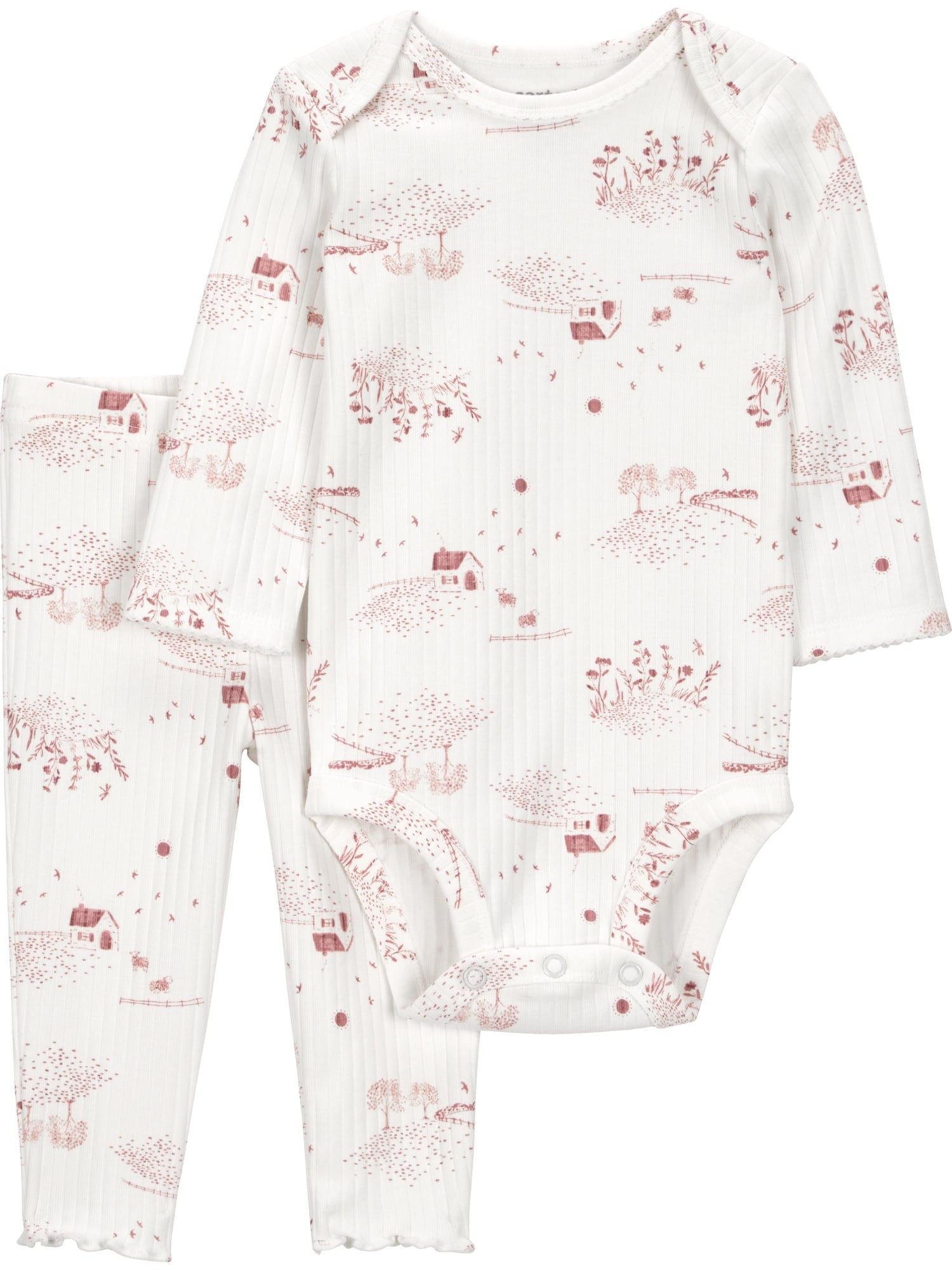 Carter's Child of Mine Baby Girl Outfit Set, 2-Pack, Sizes Preemie-18 Months