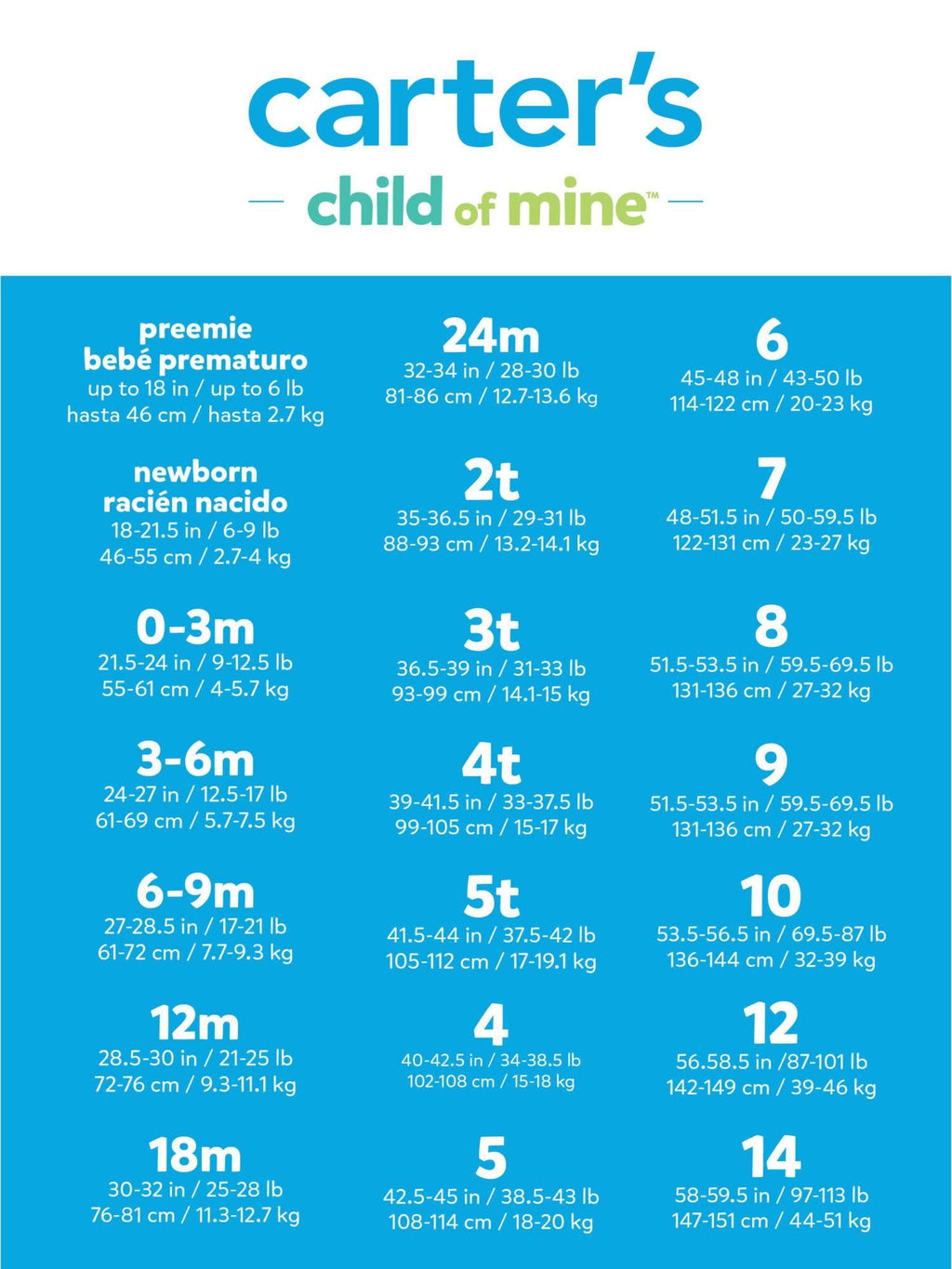 Carter's Child of Mine Baby Unisex, Sleep 'n Play, 2-Pack, Sizes Preemie-6/9 months